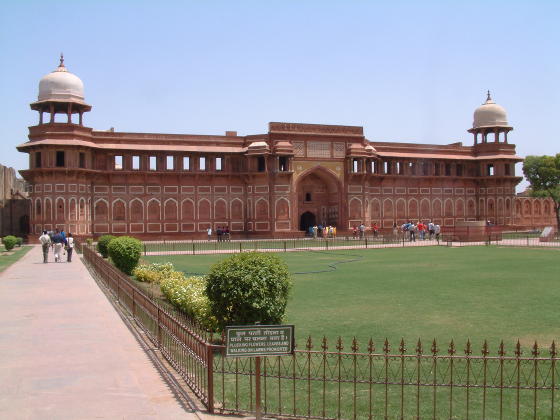 A wide Mogul-style red-brick building